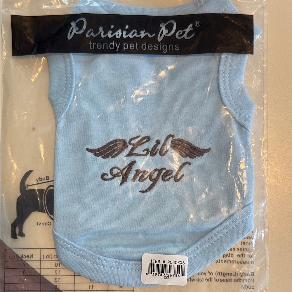 Parisian Pet XXS Dog Tank Tops - Blue, Green, Light Blue NWT - Picture 5 of 7
